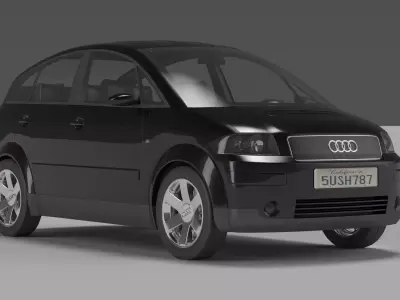 Audi A2 3D model