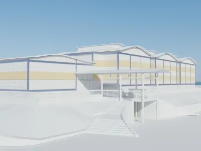 Youtube Headquarters California 3D model