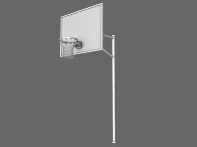 Basketball Hoop Free 3D model