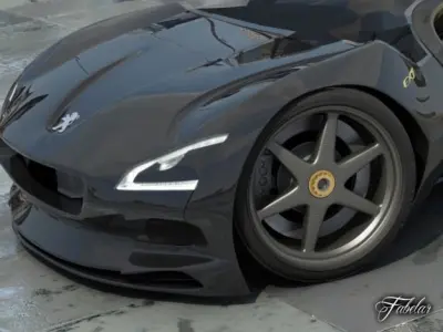 Peugeot EX-1 2 0 3D model