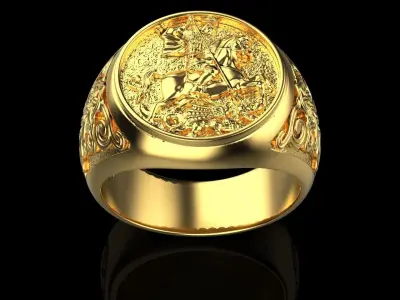 rings George the Victorious  136  3D print model