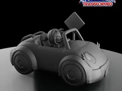 AMY - SONIC and ALL-STARS RACING TRANSFORMED 3D print model