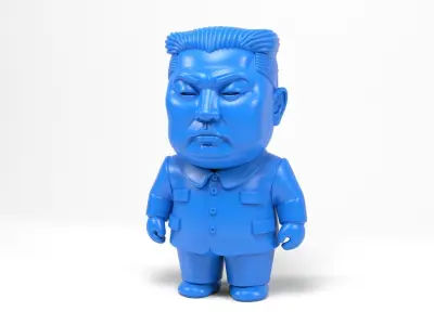 North Korean President 3D print model