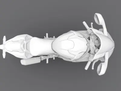 Sbike small scale model 3D print model