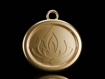 Dunasty jewerly pendant 3D model for 3D print shadow fight 3 3D print model