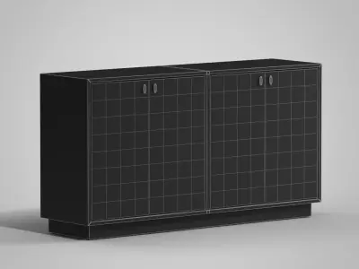 Melange Westland Accent Chest 3D model