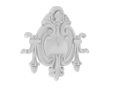 Cartouche Ornament 040 3D model