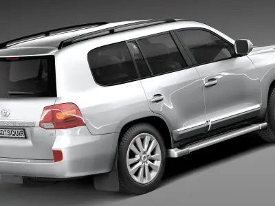 Toyota Land Cruiser 2013 3D model