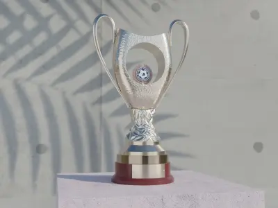 Greek Soccer Trophy - Exquisite 3d replica 3D print model