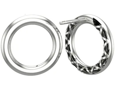 Minimal earrings 3D print model