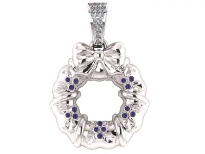 GOLD WEALTH PENDANT 3D PRINTABLE MODEL  3D print model