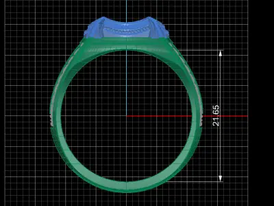 NEO MAN RING MODEL10 3D print model