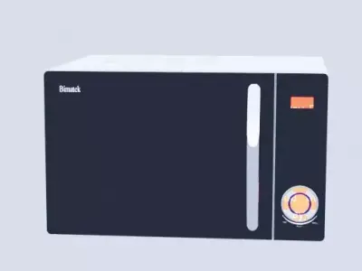 microwave 3D model