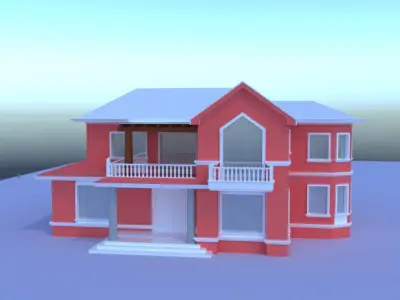 3ds max house  3D model