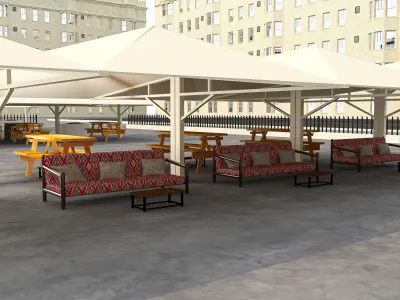 parking event  3D model