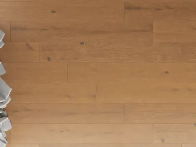 Wood floor Oak Cornell Brushed 3D model