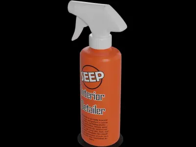 Other car care Interior Detailer 3D model purchase