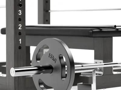 gym equipment 3D model order