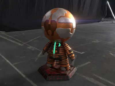 DeadSpace Mat Free low-poly 3D model