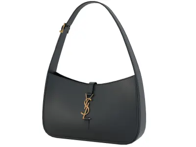 Saint Laurent Le 5 A 7 Hobo Bag Low-poly 3D model