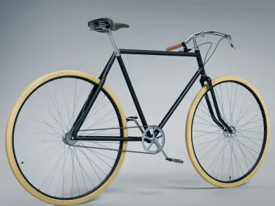 Bicycle pashley 3D model