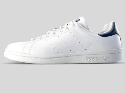adidas stan smith blue 3D model