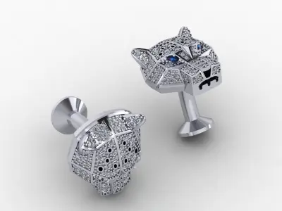 Cufflinks 3D print model