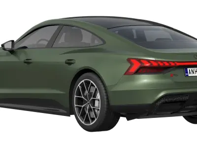 Audi RS e-tron GT perfomance 2025 3D model