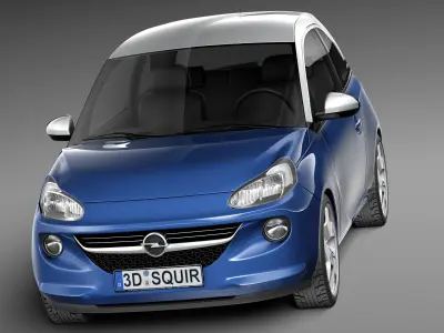 Opel Adam 2013 3D model