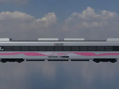 K1 SS New Gen Argo Bromo Anggrek 2023 3D model