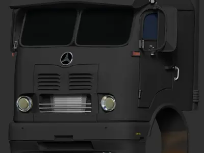 LP-321 truck cabin 3D print model