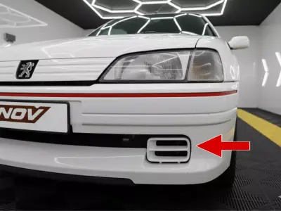 Peugeot 106 Rallye bumper grills 3D print model