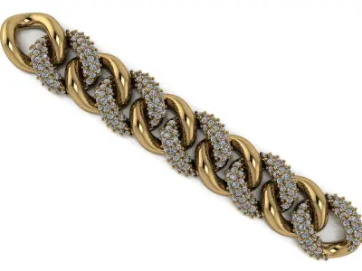 Cuban chain  3D print model purchase