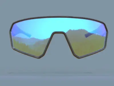 Sport glasses Goggles 3D model