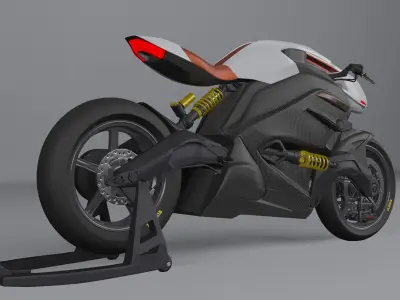 ARC VECTOR Low-poly 3D model