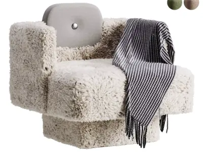 Ashby armchair 3D model