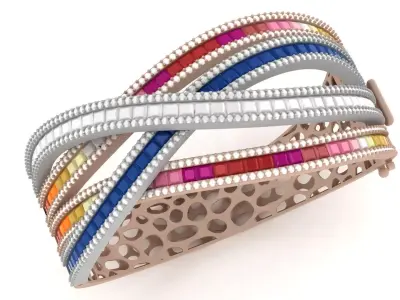 Bracelet 0019 3D print model