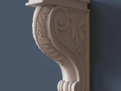 Decorative Corbel 3D model 24