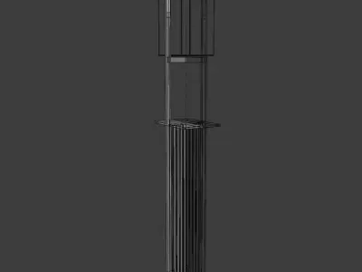 Floor lamp - Frank llyod wright Free 3D model