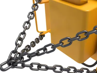 Lifting Magnet 3D model