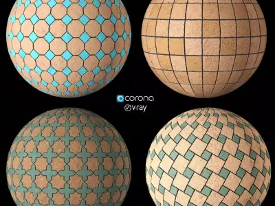 Paving PBR Mtl collection A Texture