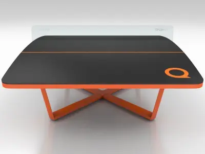 Teqball Table Game 3D model
