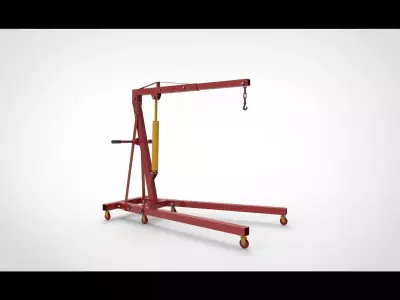Engine Crane 3D model