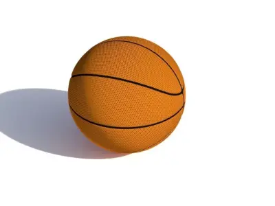 wilson basketball Free low-poly 3D model