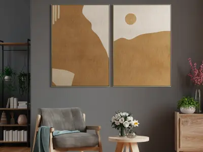 Photo Frame 117 Low-poly 3D model