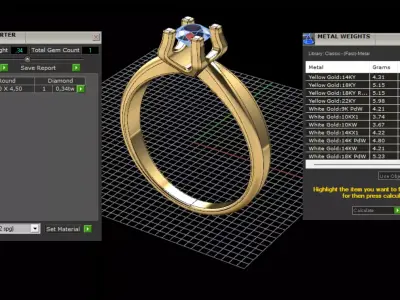 engagement rings 3D print model get