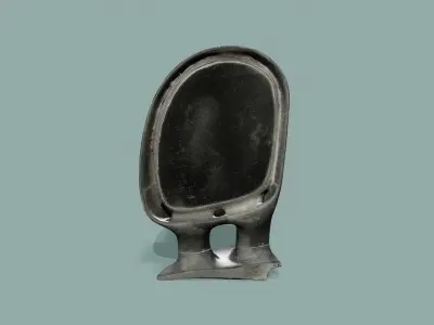 3D Scan Car Mirror Low-poly 3D model