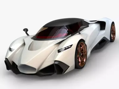 Supercar Sanca-2 3D model
