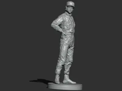 Ronnie Peterson F1 Driver 3D print model