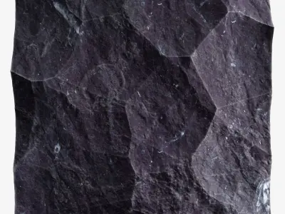 11-RockPanel rock wall art 3D model